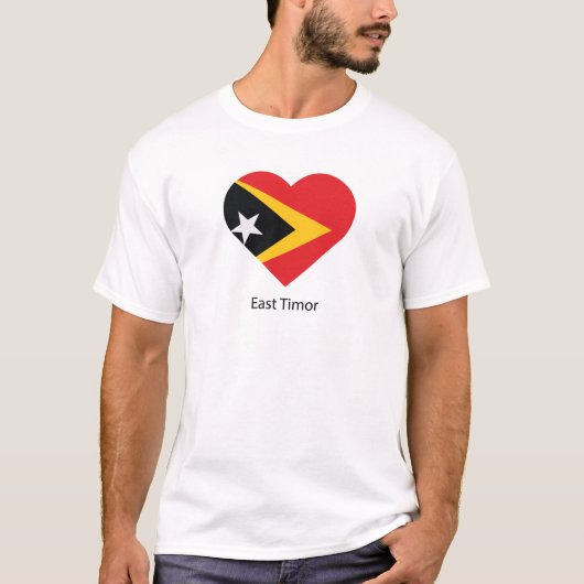 I Liebe Osttimor T-Shirt (Vorderseite)