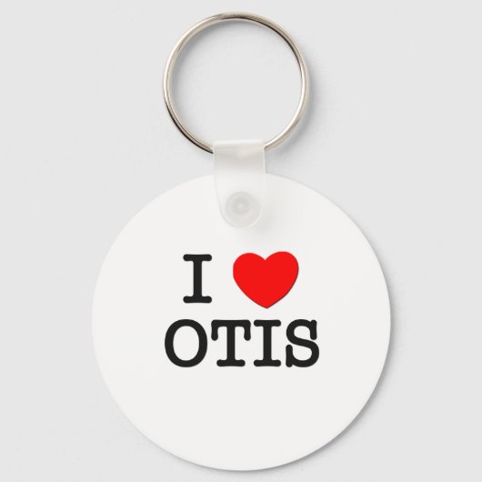 I Liebe Otis Schlüsselanhänger (Vorderseite)