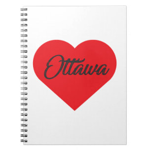 I Liebe Ottawa - Kanada Notizblock