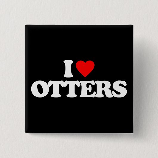 I LIEBE-OTTER BUTTON (Vorderseite)
