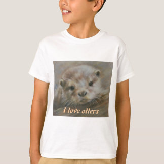 I Liebe Otter T-Shirt
