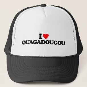 I LIEBE OUAGADOUGOU TRUCKERKAPPE