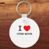 I Liebe Oven Mitte Schlüsselanhänger (Vorderseite)