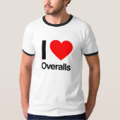 i Liebe Overalls T-Shirt (Vorderseite)