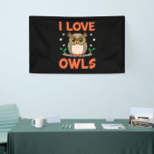 I Liebe Owls Banner (Messeveranstaltung)