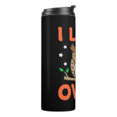 I Liebe Owls Thermosbecher (Nach links gedreht)