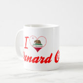 I Liebe Oxnard, Kalifornien Kaffeetasse (Vorderseite Links)
