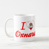 I Liebe Oxnard, Kalifornien Kaffeetasse (Links)