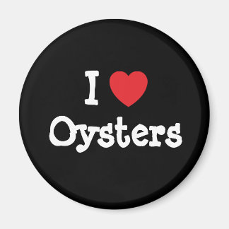 I Liebe Oysterherz personalisiert Magnet