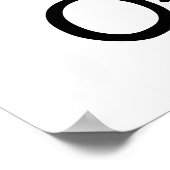 I Liebe Oysters Poster (Ecke)