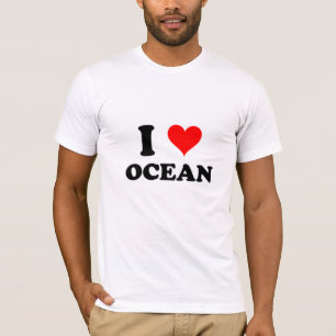 I Liebe-Ozean T-Shirt