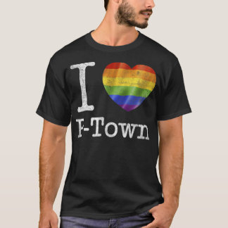 I Liebe P-Town T - Shirt - Provincetown MA Gay Pri