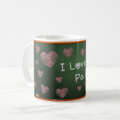 I Liebe-PA-PA! Kaffeetasse (Vorderseite Links)
