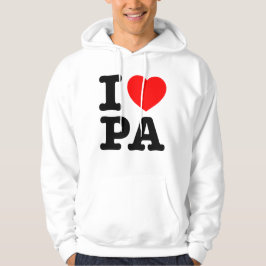 I LIEBE PA Pennsylvania Hoodie
