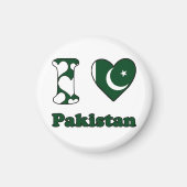 I Liebe Pakistan Magnet (Vorne)