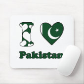 I Liebe Pakistan Mousepad (Mit Mouse)