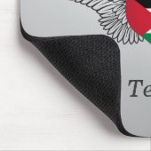 I Liebe Palästina - Flügel Mousepad (Ecke)