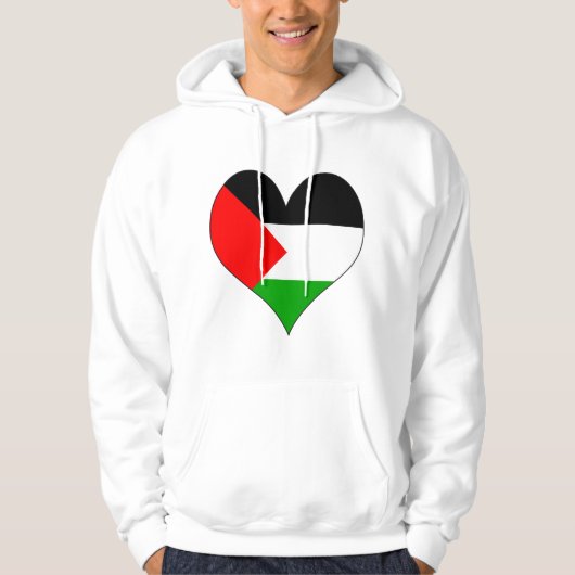 I Liebe Palästina Hoodie (Vorderseite)