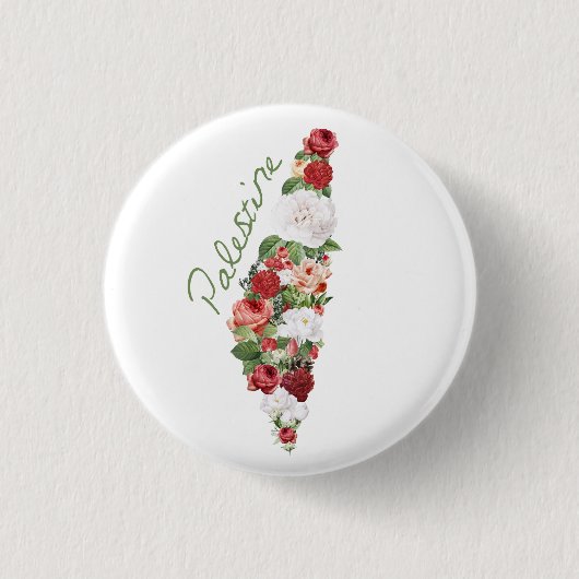 I Liebe Palästina Mein palästinensischer Heimat Button (Vorderseite)