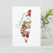 I Liebe Palästina Mein palästinensischer Heimat Einladung (Stehend Vorderseite)