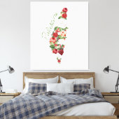 I Liebe Palästina Mein palästinensischer Heimat Leinwanddruck (Insitu (Schlafzimmer))