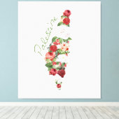 I Liebe Palästina Mein palästinensischer Heimat Leinwanddruck (Insitu (Holzboden))