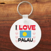 I Liebe Palau Schlüsselanhänger (Vorderseite)