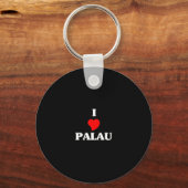 I Liebe Palau Schlüsselanhänger (Vorderseite)
