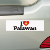 I Liebe Palawan Autoaufkleber (Auf Auto)