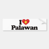 I Liebe Palawan Autoaufkleber (Vorne)