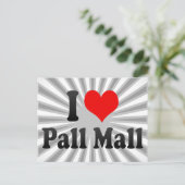 I Liebe Pall Mall Postkarte (Stehend Vorderseite)