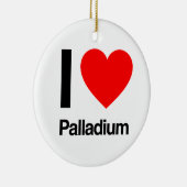 i Liebe Palladium Keramikornament (Rechts)