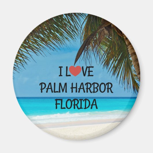 I Liebe Palm Harbour, Florida Magnet (Vorne)