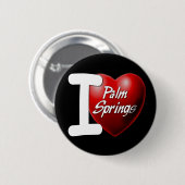 I Liebe Palm Spring Button (Vorne & Hinten)