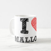 I Liebe Palma de Mallorca Kaffeetasse (Vorderseite Links)