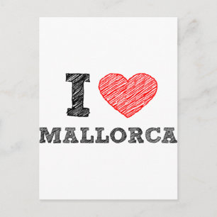 I Liebe Palma de Mallorca Postkarte