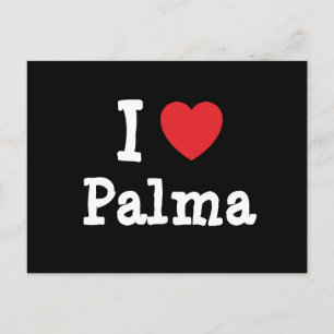 I Liebe Palma T - Shirt Postkarte