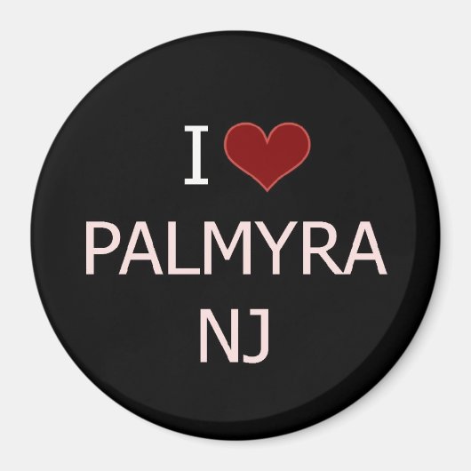 I Liebe Palmyra, NJ Magnet (Vorne)
