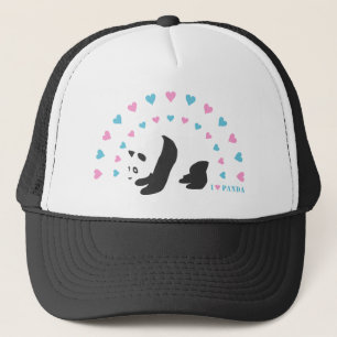 I Liebe Panda Truckerkappe