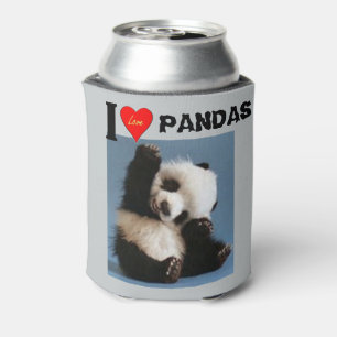 I LIEBE PANDAS DOSENKÜHLER