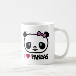 I Liebe-Pandas Kaffeetasse