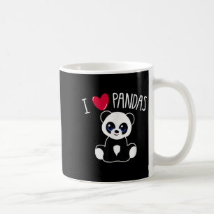 I Liebe Pandas Niedlich Panda Lover Zitat Heart Pa Kaffeetasse