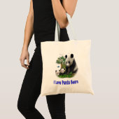 I Liebe Pandas Tasche (Vorderseite (Produkt))