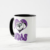 I Liebe Pandas Tasse (Vorderseite Links)