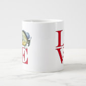 I Liebe Panfish Jumbo-Tasse (Vorderseite)