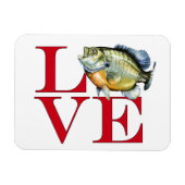 I Liebe Panfish Magnet (Horizontal)
