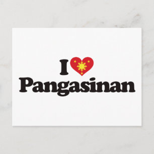 I Liebe Pangasinan Postkarte