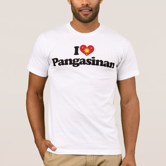 I Liebe Pangasinan T-Shirt (Vorderseite)