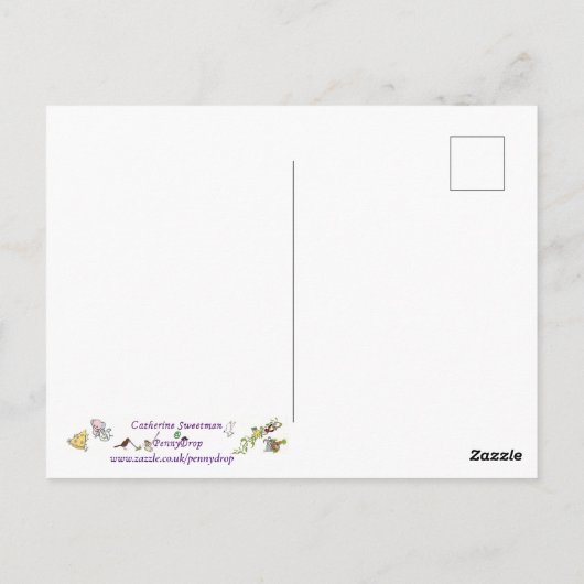 I Liebe Pangolins Seltene Tierwelt Slogan Postkarte (Rückseite)