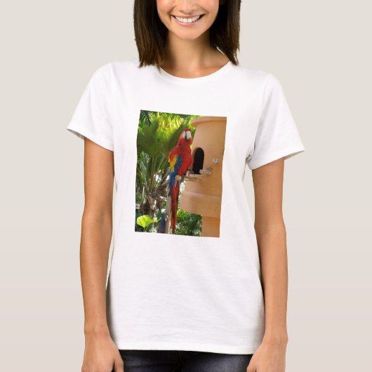 I Liebe Papageien T-Shirt (Vorderseite)